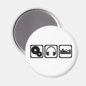 DJ MAGNET (Vorderseite/Rückseite)