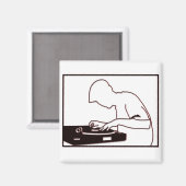 DJ Magnet (Vorderseite/Rückseite)