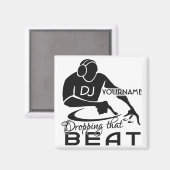DJ-Magnet Magnet (Vorderseite/Rückseite)
