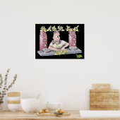 DJ mark e g graffiti cartoon print/poster Poster (Küche)