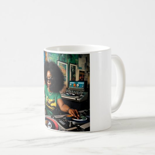 DJ Marvelous Kaffeetasse (VorderseiteRechts)