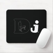 DJ-Mausunterlage Mousepad (Mit Mouse)