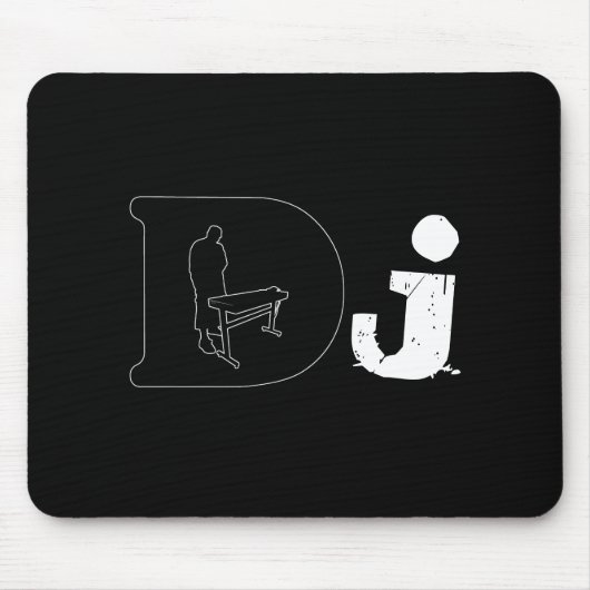 DJ-Mausunterlage Mousepad (Vorne)