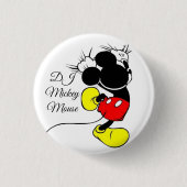 DJ Mickeymouse Button (Vorderseite)