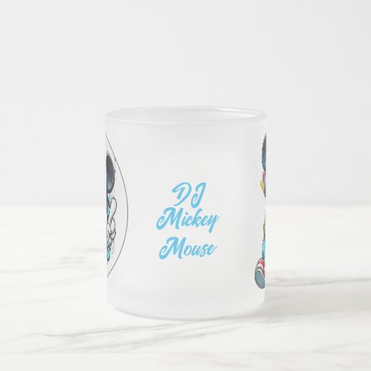 DJ Mickeymouse Mattglastasse (Mittel)
