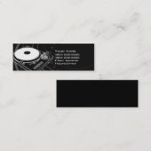 DJ MINI VISITENKARTE (Vorne/Hinten)