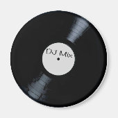 DJ Mix Record Label Magnet (Vorne)