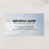 DJ Modern Metalic Stylish Vinyl Recoder Mixer Visitenkarte (Rückseite)