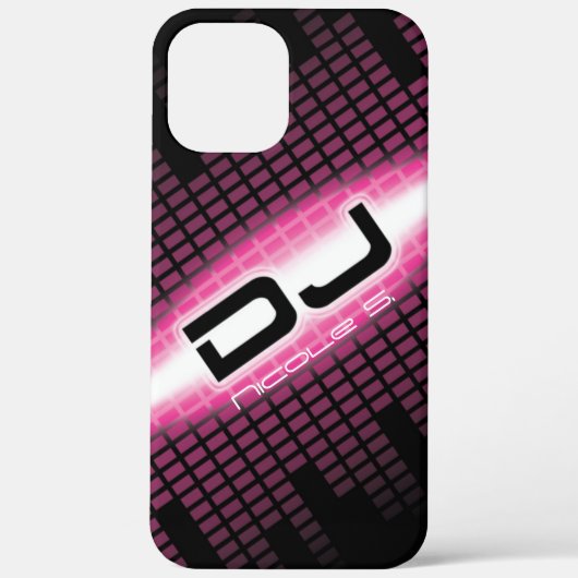 DJ Modern Pink Case (Diagonal) (Rückseite)