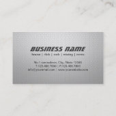 DJ Moderne Turntable Vinyl Recoder Mixer Visitenkarte (Rückseite)