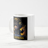 DJ Monkers Kaffeetasse (Vorderseite Links)