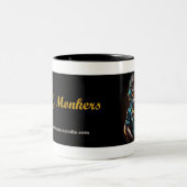 DJ Monkers Zweifarbige Tasse (Mittel)