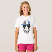 DJ MONKEY lustiger Affe T-Shirt (Vorne ganz)