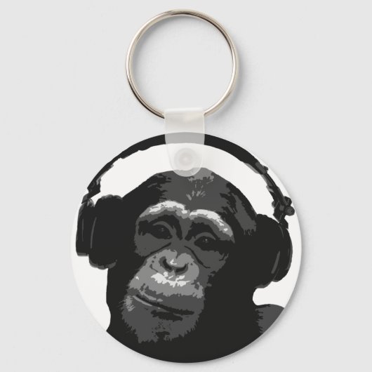 DJ MONKEY SCHLÜSSELANHÄNGER (Vorderseite)