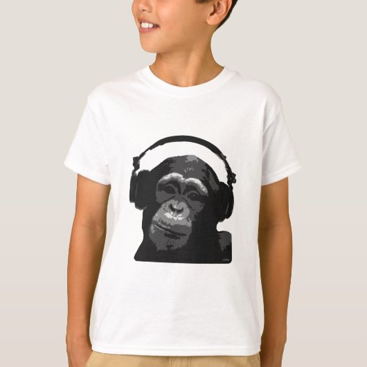 DJ MONKEY T-Shirt (Vorderseite)