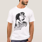DJ Monkey Turntable T - Shirt Männer (Vorderseite)