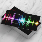 DJ Music Beats Modern Visitenkarte