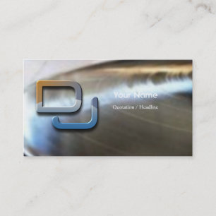 DJ Music Business Card Visitenkarte