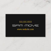 DJ Music Club Entertainment Business Card Visitenkarte (Rückseite)