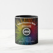 DJ Music Colorful Artist Sound Wave Creative Cool Tasse (Zentrum)