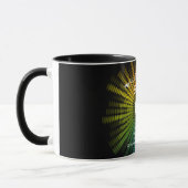 DJ Music Colorful Artist Sound Wave Creative Cool Tasse (Links)