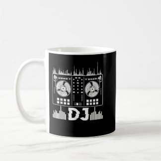 Dj Music Lover Music Player Sound Cool Funny Elly Kaffeetasse