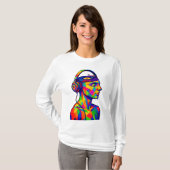 DJ Music Lover T-Shirt (Vorne ganz)