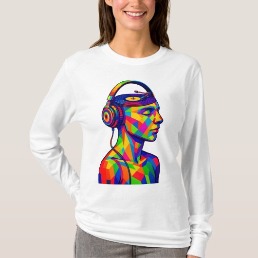DJ Music Lover T-Shirt (Vorderseite)