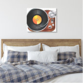 DJ Music Player Leinwanddruck (Insitu (Schlafzimmer))