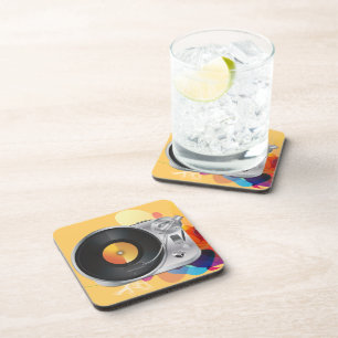 DJ Music Player Untersetzer