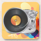 DJ Music Player Untersetzer (Vorderseite)