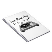 DJ Music Producer Electronic Musician Custom Notizblock (Rechte Seite)