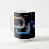 DJ Music Tasse (Vorderseite Links)