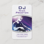 DJ Music Visitenkarte (Vorderseite)