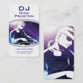 DJ Music Visitenkarte (Vorne/Hinten)