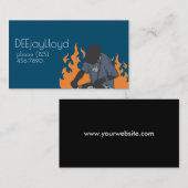 Dj Musician Business Card Visitenkarte (Vorne/Hinten)
