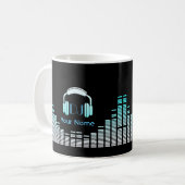 Dj musician Tasse personalisiert (Vorderseite Links)