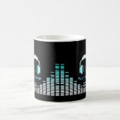 Dj musician Tasse personalisiert (Mittel)
