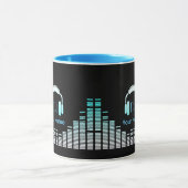 Dj musician Tasse personalisiert (Zentrum)