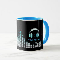 Dj musician Tasse personalisiert