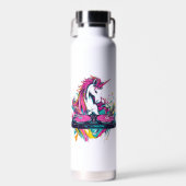 DJ-Musik-Einhorn (1) Trinkflasche (Vorne)