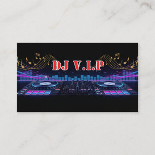 DJ-Musik-Profibusiness Visitenkarte