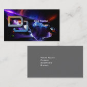 DJ-Musikindustrie-Karte Visitenkarte (Vorne/Hinten)