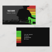 DJ-Musikindustrie-Karte Visitenkarte (Vorne/Hinten)