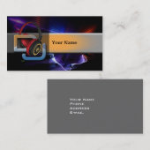 DJ-Musikindustrie-Karte Visitenkarte (Vorne/Hinten)