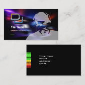 DJ-Musikindustrie-Karte Visitenkarte (Vorne/Hinten)