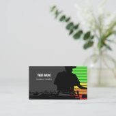 DJ-Musikindustrie-Karte Visitenkarte (Stehend Vorderseite)