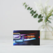 DJ-Musikindustrie-Karte Visitenkarte (Stehend Vorderseite)