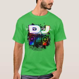 Dj-Musikliebhaber Musikplayer Sound Cool Lustiges T-Shirt
