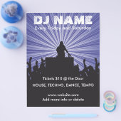 DJ Name 2 Music Flyer (Einzeln)